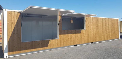 CONTENEDORES BAR 40 PIES EN MADERA