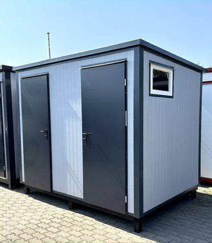 Contenedor sanitario WC contenedor inodoro cabina doble contenedor inodoro ( Ref: 3903 )