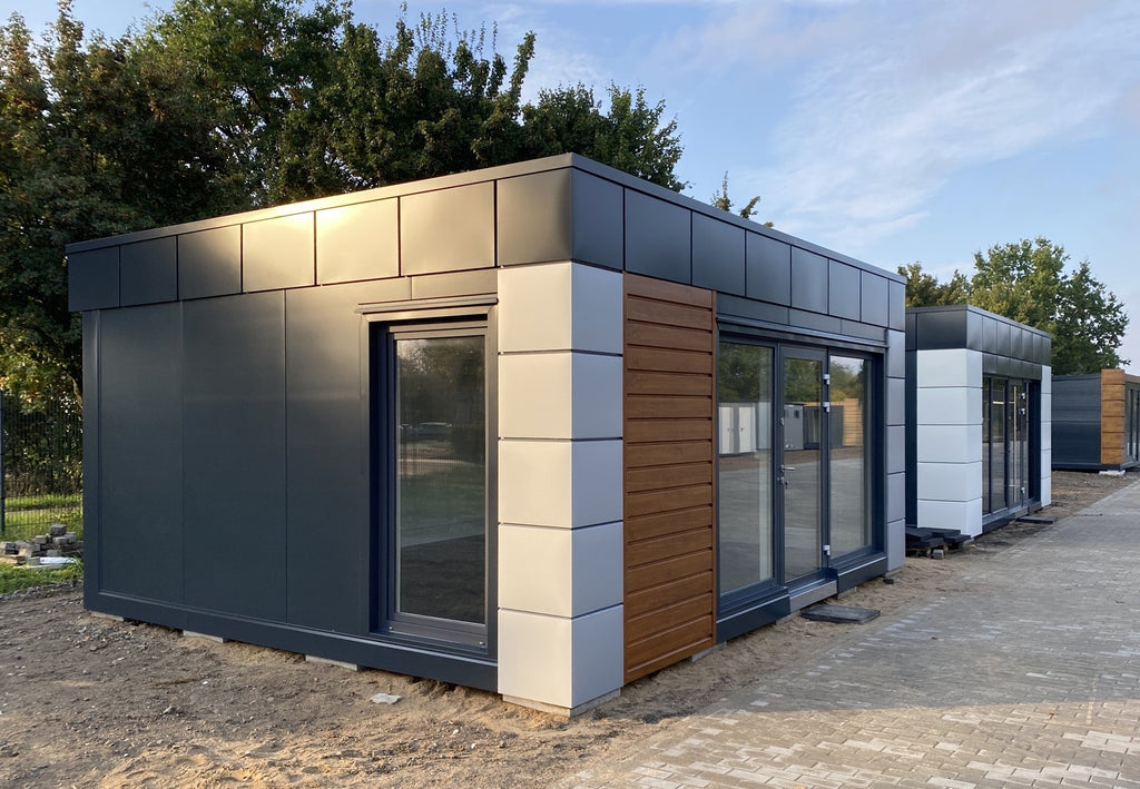 Contenedor de oficina tipo "London" 6,00 x 5,00 m