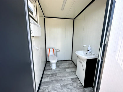 Contenedor sanitario WC contenedor inodoro cabina doble contenedor inodoro ( Ref: 3903 )