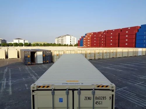 Contenedor maritímo High Cube de 40 pies ( RAL 6102 )