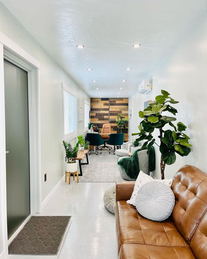 Contenedor maritímo de 40 pies HC Oficina ( Ref:20072 )